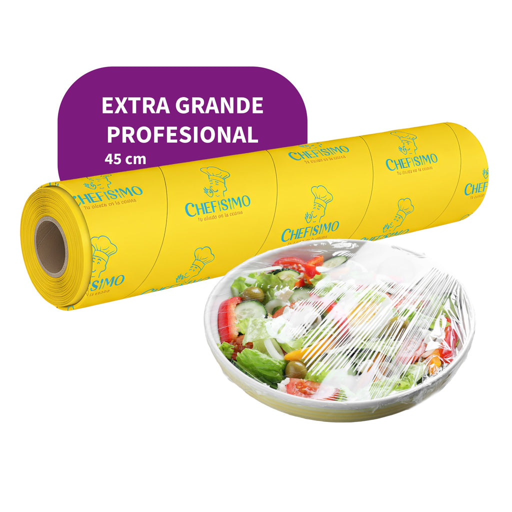 Papel Film Rollo Emplaye 600m X 45cm Grado Alimenticio 1 Pz