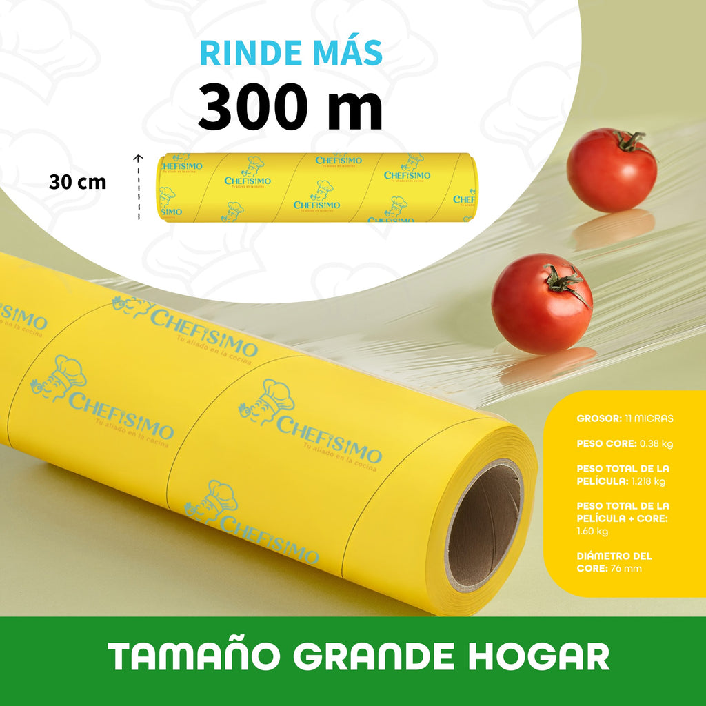 Chefisimo 1 Rollo Emplaye Vitafilm Egapack Grado A 30cm 300m
