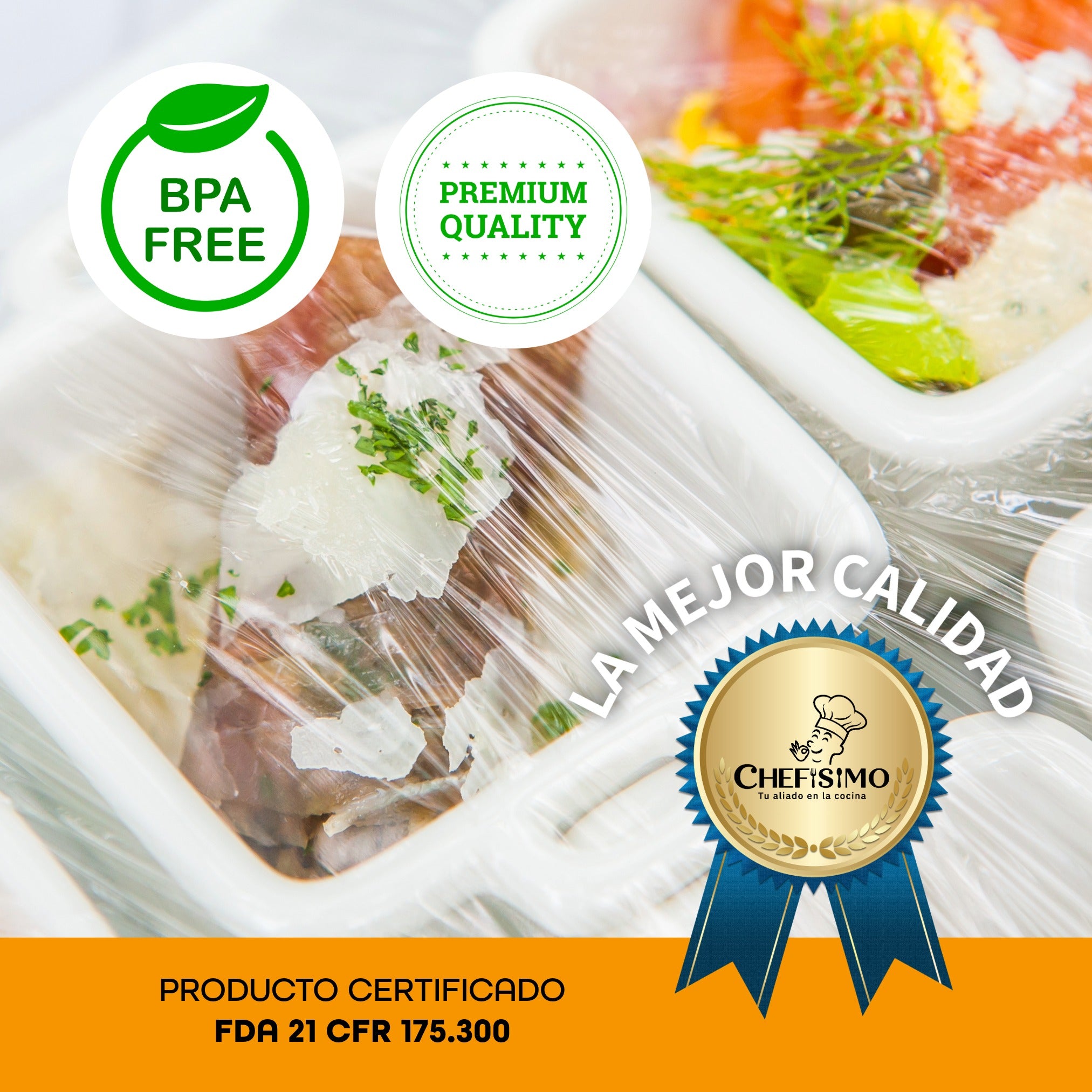 Chefisimo 1 Rollo Emplaye Vitafilm Egapack Grado A 30cm 300m